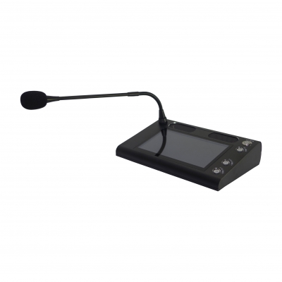 IP network paging microphone